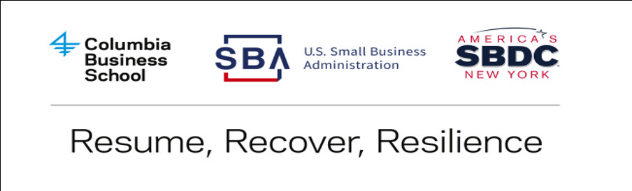 Columbia Business School & SBA & SBDC Logo